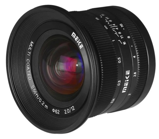 Meike uvedlo novou generaci APS-C objektivu 12mm F2