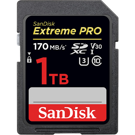SanDisk uvedl 1TB SDXC kartu Extreme Pro