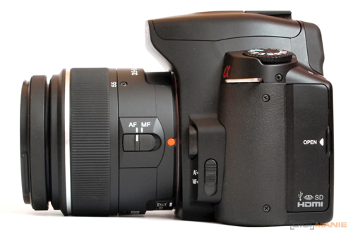 Sony Alpha A230: nejlevnější z nového trojlístku