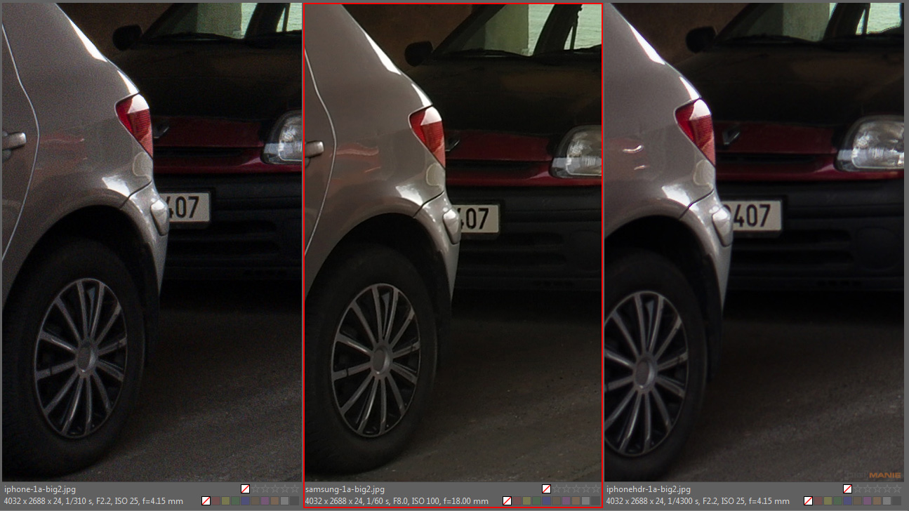 iPhone vs. staré APS-C: co má vyšší dynamický rozsah?