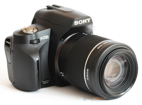 Sony Alpha A230: nejlevnější z nového trojlístku