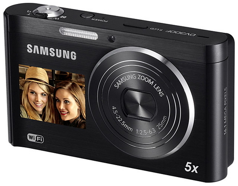 Samsung DV300F se dvěma displeji a Wi-Fi