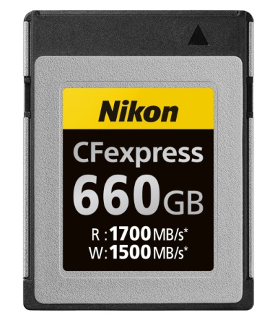 Nikon chystá grip MC-N10 pro vzdálené ovládání a uvedl 660GB kartu CFexpress
