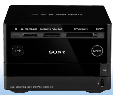 Sony Digital Photo Album HDMS-S1D: Úschovna vašich fotografií