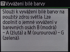 Nikon D3100: základ nabídky DSLR