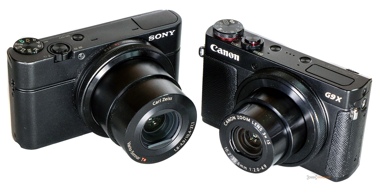 Canon PowerShot G9 X vs Sony Cyber-shot RX100