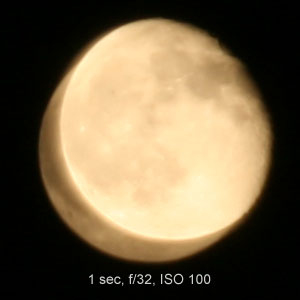 Fotografujeme Měsíc: 2. část