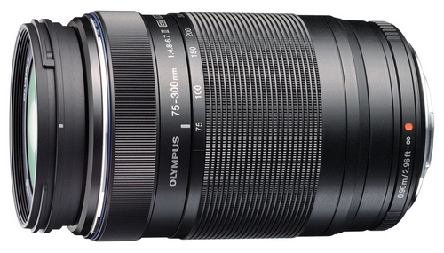 Druhá generace objektivu Olympus 75-300mm F4,8-6,7 ED II