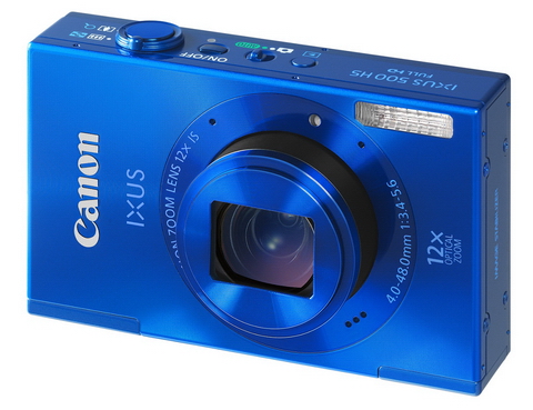 Malý kapesní ultrazoom Canon IXUS 500 HS