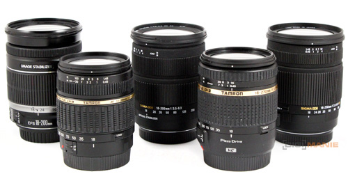 Megatest ultrazoomových objektivů