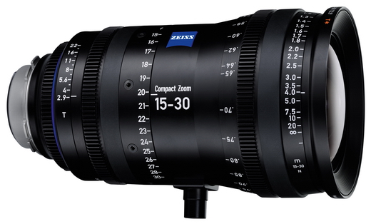 ZEISS uvedl CZ.2 15-30mm T2.9 video objektiv
