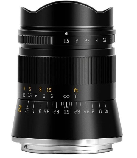 TTartisan přichází s objektivem 21mm f/1.5 pro full frame CSC