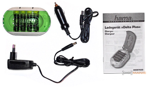 Hama Delta Plus: tři nabíječky v jednom