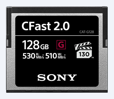 Sony uvede CFast 2.0 paměťové karty