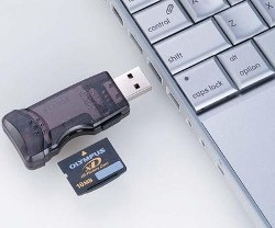 USB dongle pro xD Picture Card již i od Olympusu