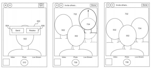 Patent Applu: skládaná selfie z více telefonů najednou