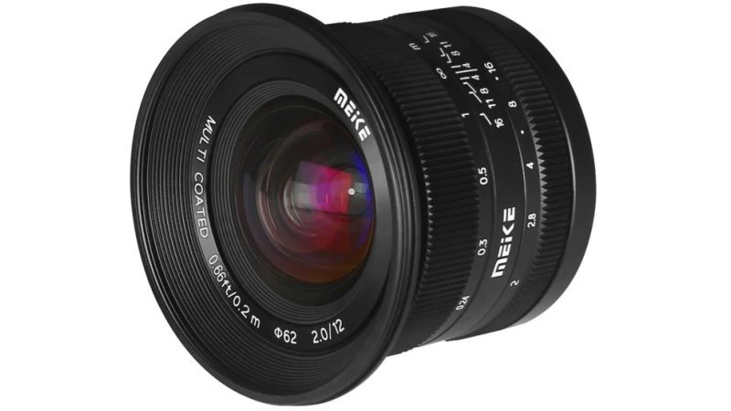 Meike uvedlo novou generaci APS-C objektivu 12mm F2