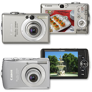PMA 2006: Canonáda pokračuje - IXUS 800 IS, IXUS 60 a IXUS 65