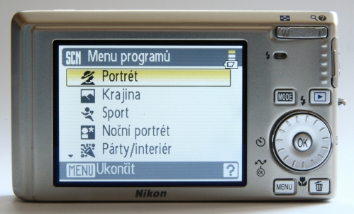 Nikon Coolpix S500: malý, ale výkonný