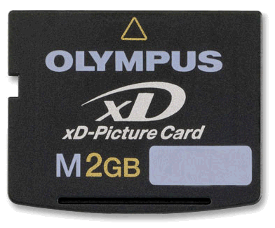 FujiFilm i Olympus nabízí i 2 GB xD-Picture Card