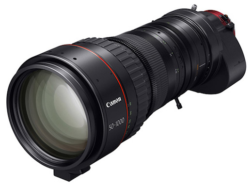 Nový video objektiv Canon Cine-Servo 50-1000mm T5.0-8.9