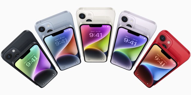 Apple iPhone 14 dostal větší 1/1,7" snímač, Photonic Engine a satelitní spojení