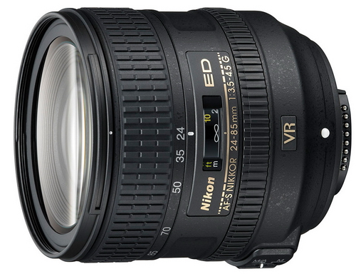 Objektiv Nikkor 24-85mm VR pro full frame zrcadlovky