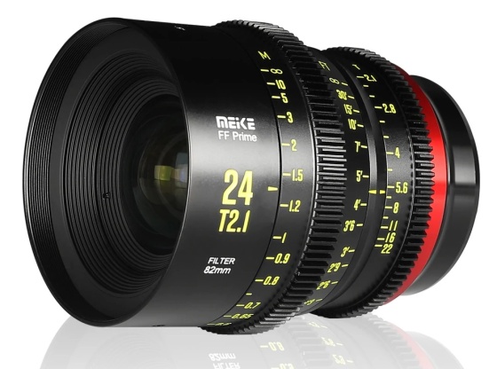 Meike uvedlo další cine objektiv: 24mm T2.1