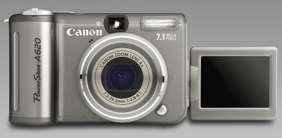 Canon PowerShot A610 a A620: Podzimní smršť novinek u Canonu