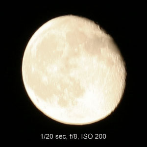 Fotografujeme Měsíc: 2. část