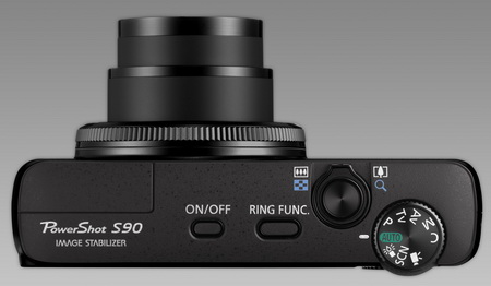 Canon uvedl kompakt PowerShot S90 IS se světelností F2,0