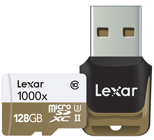 Lexar uvedl microSDXC karty Works with GoPro