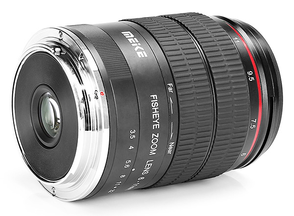 Meike uvedlo zoomovací rybí oko MK 6-11mm F3.5