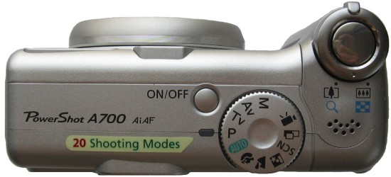 Canon PowerShot A700: Mezi kompaktem a ultrazoomem