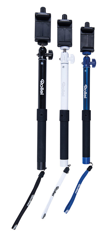 Rollei uvádí selfie tyčky Selfie Stick 4 Fun, 4 Style, 4 Smile a 4 Life