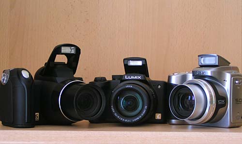 Souboj ultrazoomů: FZ5, Z5 a Z740