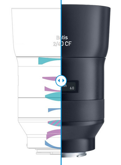 Zeiss uvedl CSC objektiv Batis 2/40 CF