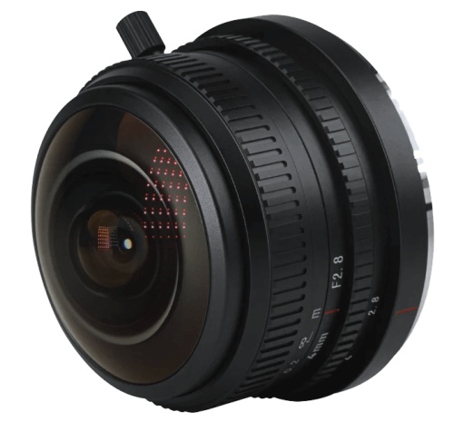 7Artisans přišel s objektivem 4mm f/2.8, nabídne až 225° úhel záběru