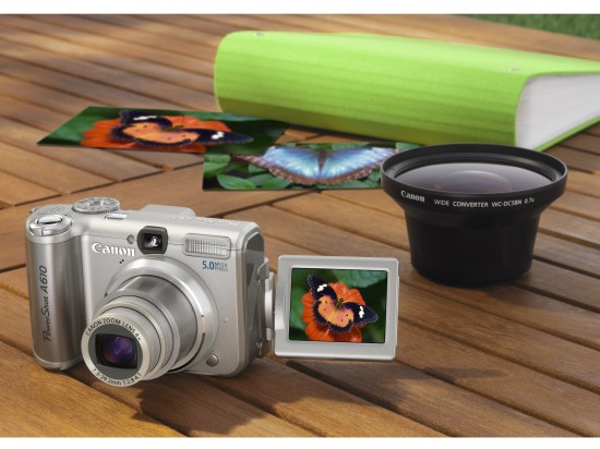 Canon PowerShot A610 a A620: Podzimní smršť novinek u Canonu