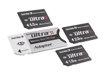PMA2006: SanDisk Memory Stick Pro Ultra II 4 GB