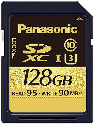 Rychlé SDXC karty Panasonic UHS-I U3 s kapacitou až 128 GB