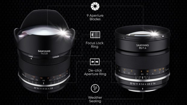 Samyang uvádí inovované MF 14mm F2.8 a MF 85mm F1.4 MK2