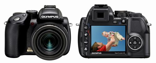 Olympus SP-570UZ: 20x ultrazoom je tady