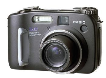 Casio má pětimegapixelový fotoaparát