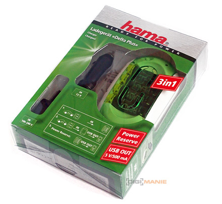 Hama Delta Plus: tři nabíječky v jednom