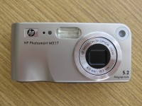 HP Photosmart M517 - projasněný pohled