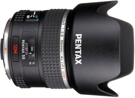 Nový 55mm F2,8 objektiv pro Pentax 645D