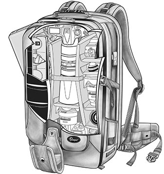 Lowepro Vertex 300AW: Batoh pro náročné