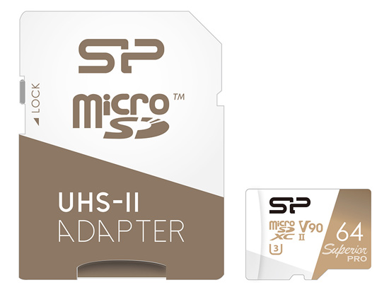Silicon Power uvádí 4 řady microSDXC karet včetně UHS-II