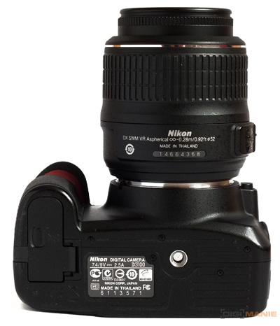 Nikon D3100: základ nabídky DSLR